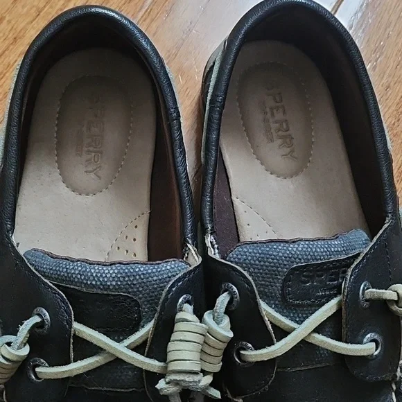 Sperry Koifish Waxy Leather Boat Shoes Womens Size 7 - Picture 5 of 7
